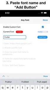 Any Font for Safari screenshot 4