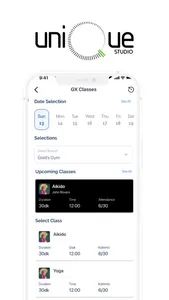 UNIQUE Pilates Studio screenshot 1