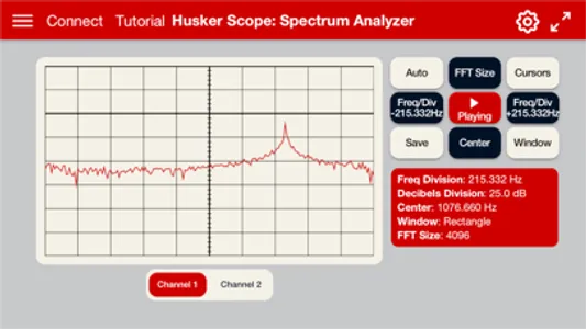 Husker Scope screenshot 3