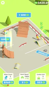 Idle Skatepark 3D screenshot 4