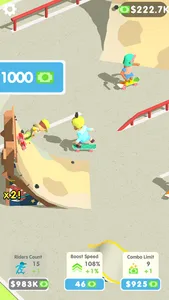 Idle Skatepark 3D screenshot 7