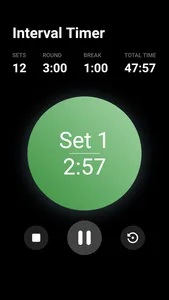 Interval Boxing Timer screenshot 1