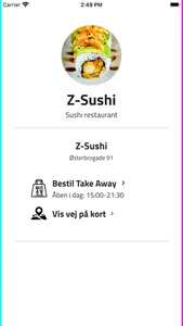 Z-Sushi - Sushi Restaurant screenshot 1