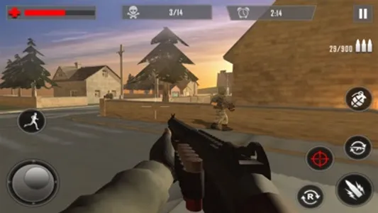 Free Sniper Shooting Battle screenshot 0