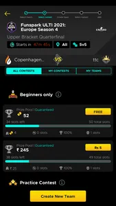 FanClash Esports Fantasy App screenshot 3
