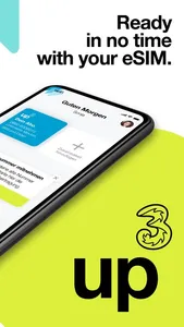 up3 eSIM: 5G Internet & Calls screenshot 1