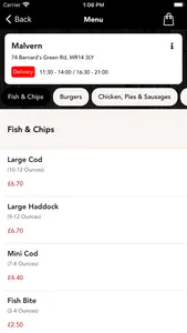 Barnards Green Fish Bar screenshot 1