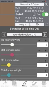 Real Paint mixing tools PRO screenshot 1