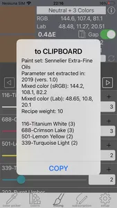 Real Paint mixing tools PRO screenshot 6