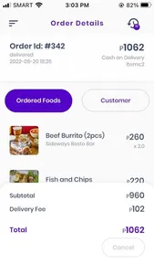 foodninja manager screenshot 2