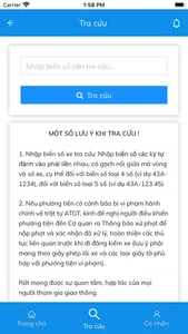 Tra cứu vi phạm giao thông screenshot 1