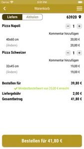 Pizzeria Da Marina Amorbach screenshot 1