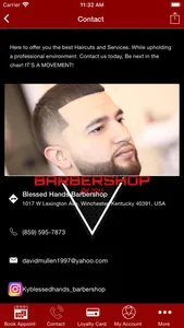 Blessed Hands Barbershop screenshot 0