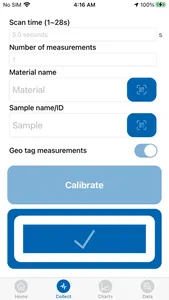 NeoSpectra Collect App screenshot 1