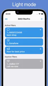 SMS FilterPro! screenshot 5