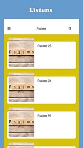 Psalms 23 and others screenshot 1