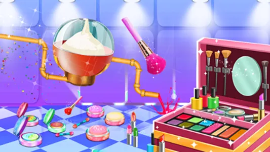 Makeup Kit Factory Magic Game screenshot 2