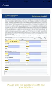 SafraLink e-Sign screenshot 4