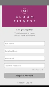 Bloom Fitness screenshot 3