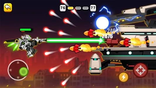 Mech Warrior: Battle Game screenshot 3