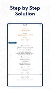 Derivative Calculator Solver screenshot 2