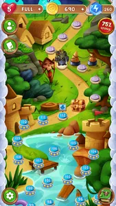 Avalon Jewels Match-3 screenshot 2