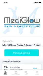 MediGlow Skin & laser Clinic screenshot 0