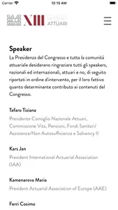 Italian Congress of Actuaries screenshot 3