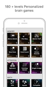 Elevated Brain training screenshot 3