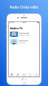 Radio Civita InBlu screenshot 2