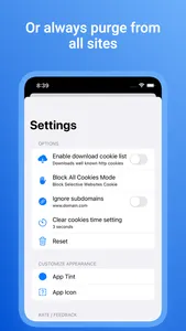 Cookie DNT Privacy for Safari screenshot 2