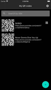 QR Code Scanner Reader Widget screenshot 1