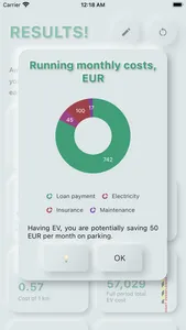 EV: electric car costs & range screenshot 1