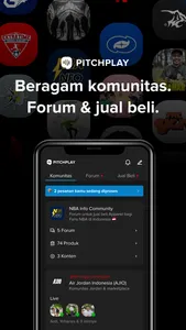 Pitchplay—Komunitas, Jual Beli screenshot 0