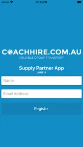 Coachhire.com.au Supplier App screenshot 1