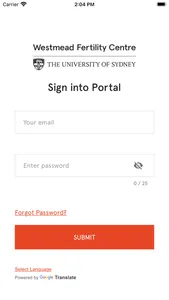 WFC Patient Portal screenshot 0