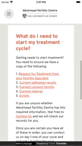 WFC Patient Portal screenshot 5
