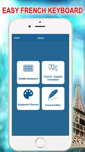 French Keyboard & Translator screenshot 0