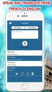 French Keyboard & Translator screenshot 2