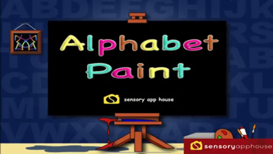 Sensory Alphabet Paint screenshot 0