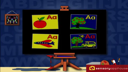 Sensory Alphabet Paint screenshot 1