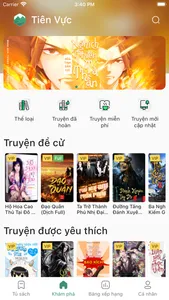 Tiên Vực - Đọc truyện Online screenshot 0