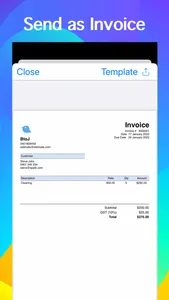 Estimate & Invoice Maker screenshot 1