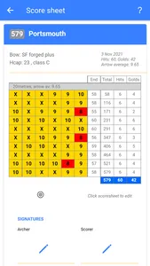 ExpertArcher - Archery Scoring screenshot 1