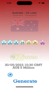 Lotto King - number generator screenshot 1