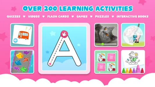 Learn Like Nastya: Kids Games screenshot 1