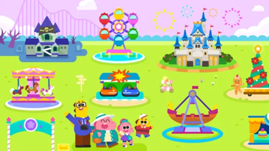 Cocobi Theme Park - Fun game screenshot 0