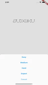 iSudoku screenshot 1