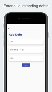 Debt Manager Pro screenshot 0