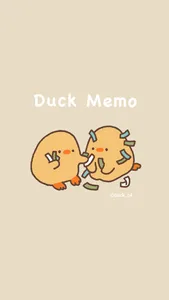 Duck Widget Memo - 鴨梨子 screenshot 0